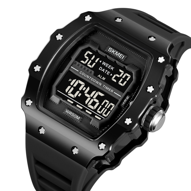 Годинник Skmei 2296BTBKBK Bright Black