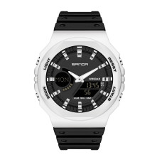 Часы  Sanda 6016 White-Black