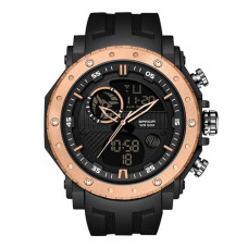 Часы  Sanda 6012 Black-Cuprum
