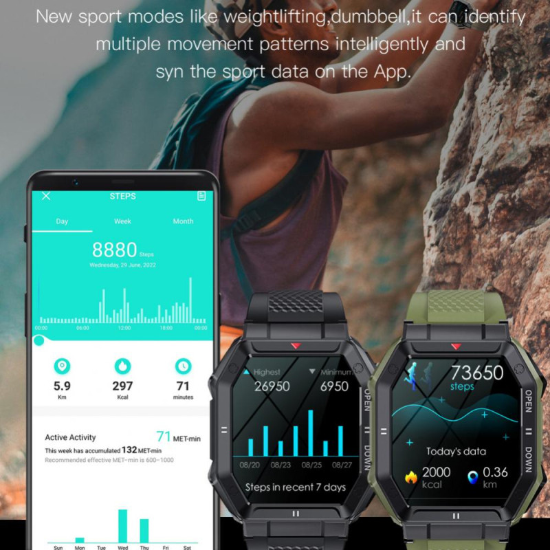 Watch Modfit Shockwave Army Green