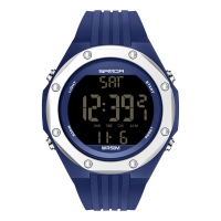 Watch Sanda 6093 Blue-Silver