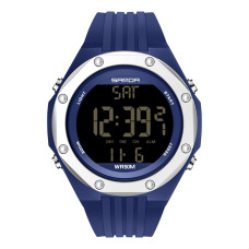 Часы  Sanda 6093 Blue-Silver