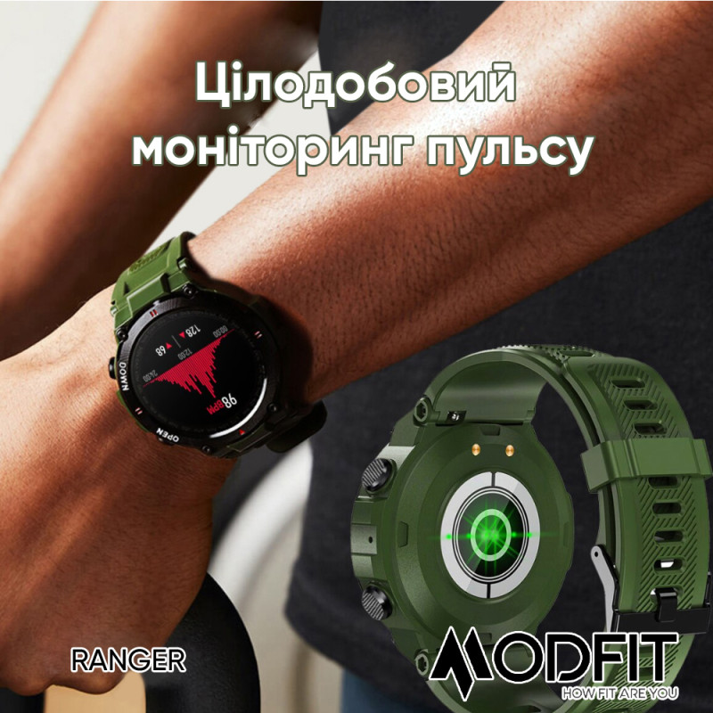 Watch Modfit Ranger Grey 36 mm.
