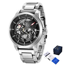 Часы  Pagani Design PD-1665 Silver-Black