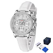 Часы  Pagani Design PD-1730 Silver-White