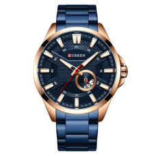 Часы  Curren 8372 Blue-Cuprum