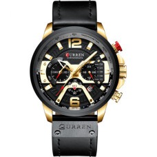 Часы  Curren 8329 Black-Gold