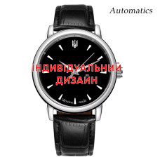 Часы  Awarder 022 Silver Leather Automatic Индивидуальный дизайн