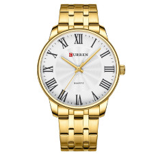 Часы  Curren 8422 Gold-White