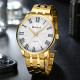 Curren 8422 Gold-White Watch