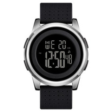 Годинник  Skmei 1502SI Black-Silver