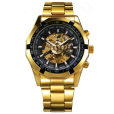 Часы  Forsining 8042 Gold-Black