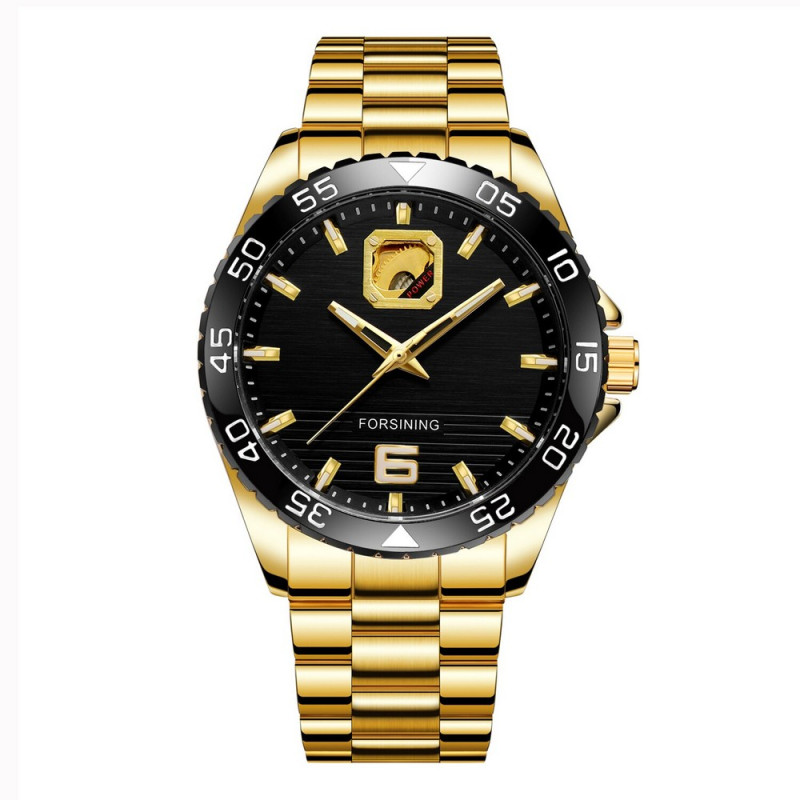 Watch Forsining 8200 Gold-Black