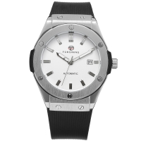Watch Forsining 8107 Silver-White
