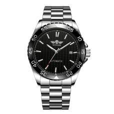 Часы  Winner 8265 Silver-Black