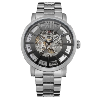 Watch Forsining 9412 Silver-Black