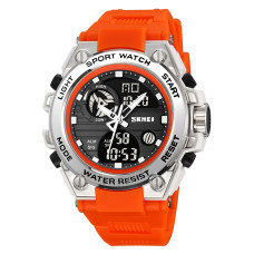 Годинник  Skmei 2360WTOG White-Orange