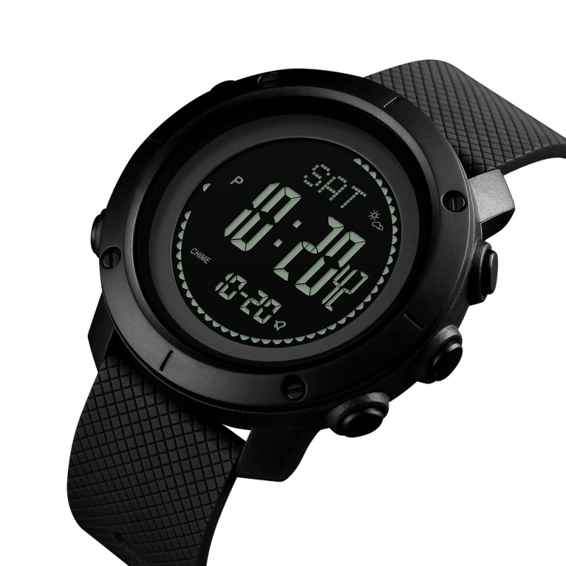 Watch Skmei 1427BK Black + Compass