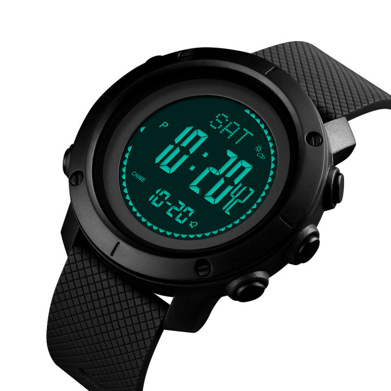 Watch Skmei 1427BK Black + Compass