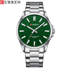 Часы  Curren 9090 Silver-Green