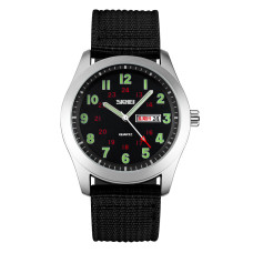 Часы  Skmei 9112BK Silver-Black