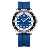 Годинник  Curren 8448 Silver-Blue