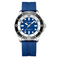 Часы  Curren 8448 Silver-Blue