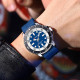 Watch Curren 8448 Silver-Blue