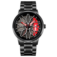 Часы  Skmei 1990D Black Red-Silver