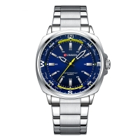 Watch Curren 8455 Silver-Blue