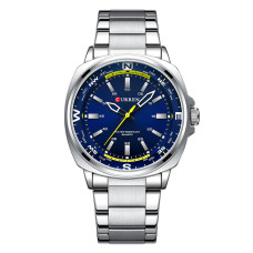 Часы  Curren 8455 Silver-Blue