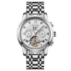 Часы  Skmei M029SISI Silver-Silver