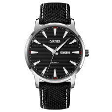 Часы  Skmei 9303SIBK Silver-Black