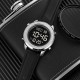Часы Skmei 1864LSIBK Silver-Black Leather