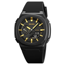 Годинник  Skmei 2091BKGDBK Black-Gold-Black