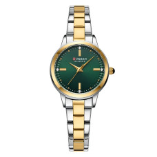 Часы  Curren 9094 Silver-Gold-Green