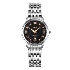 Часы  Skmei 9272SIBK-S Silver-Black Lady