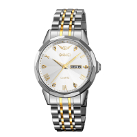 Watch Skmei 2291TGDWT Silver-Gold-White