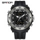 Watch Sanda 6029 Black-Silver