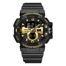 Часы  Sanda 3129 Black-Gold