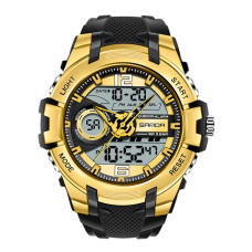 Часы  Sanda 6015 Black-Gold