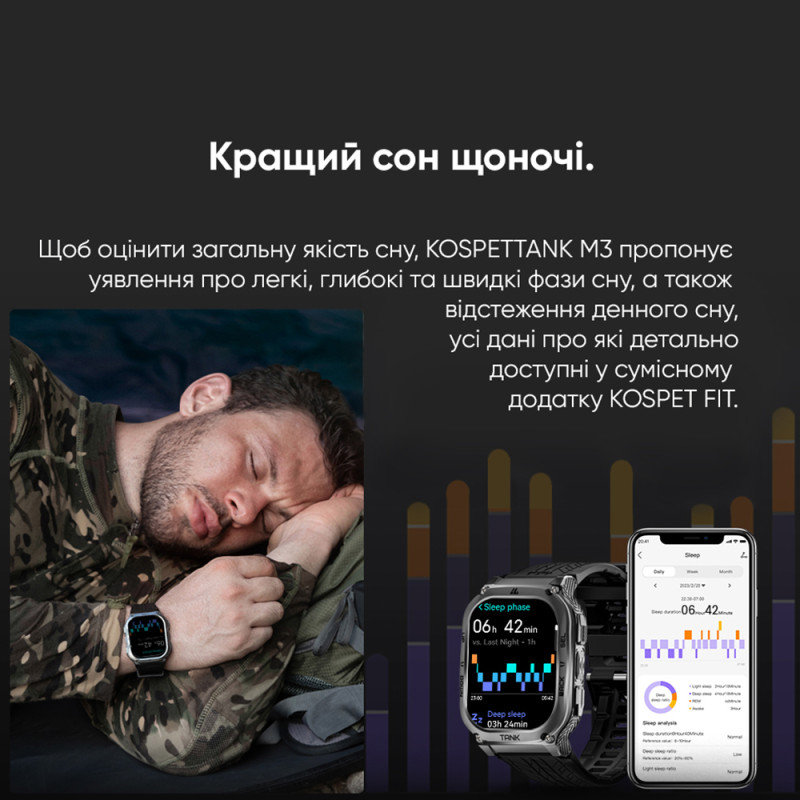 Kospet TANK M3 Silver Watch