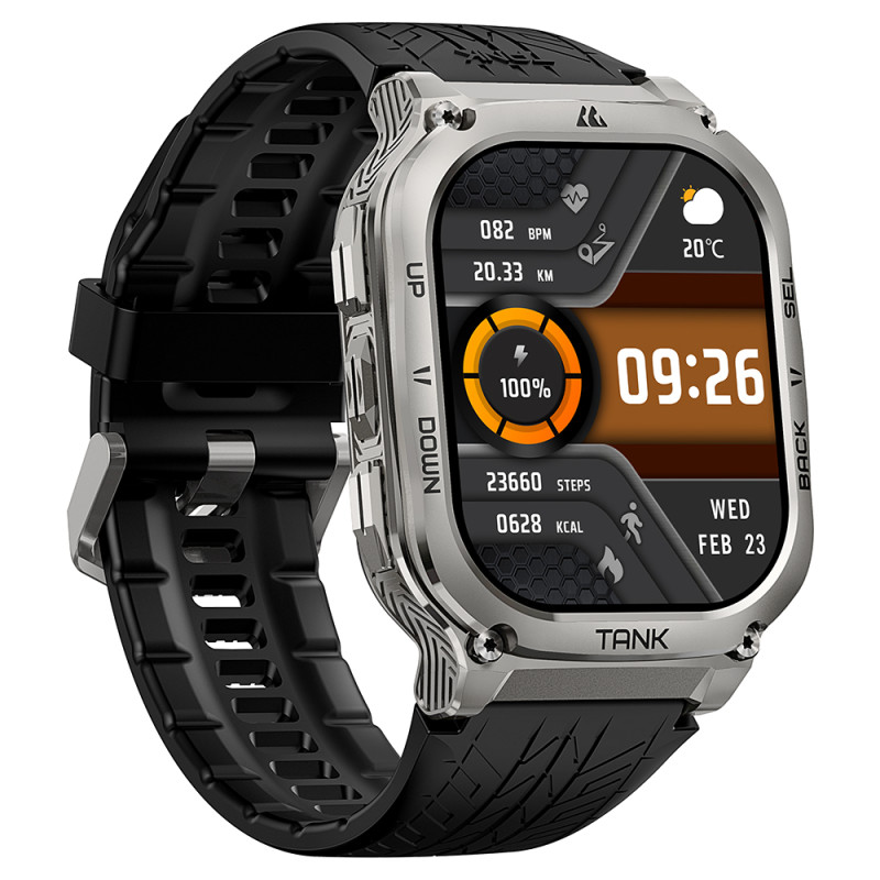 Kospet TANK M3 Silver Watch