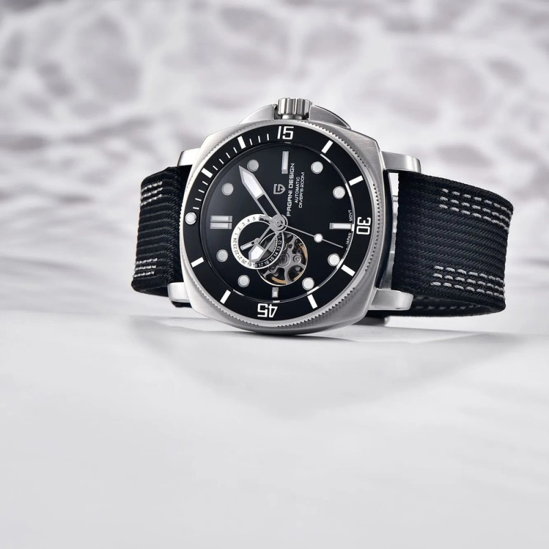 Watch Pagani Design PD-1736 Silver-Black
