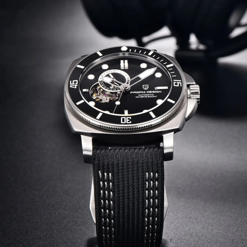 Watch Pagani Design PD-1736 Silver-Black