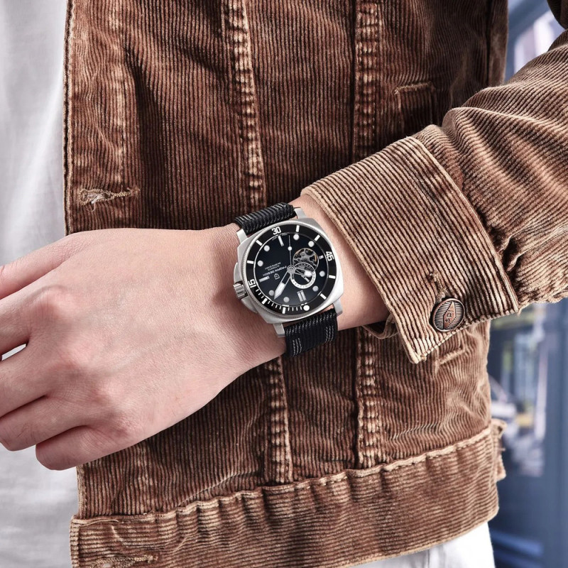 Watch Pagani Design PD-1736 Silver-Black