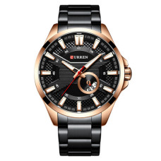 Часы  Curren 8372 Black-Cuprum