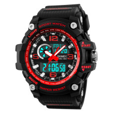 Часы  Skmei 1283 Black-Red SALE