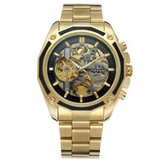 Часы  Forsining 8130 Gold-Black