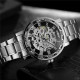 Watch Winner 8012 Diamonds Automatic Silver-Black